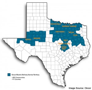 Oncor-Electricity-Map