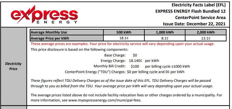What You Need to Know About the Flash Bundled 12 Plan from Express Energy