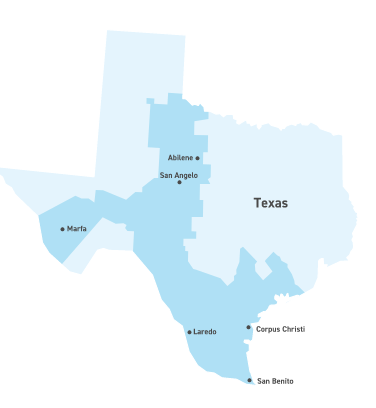 AEP Texas Coverage Map 2