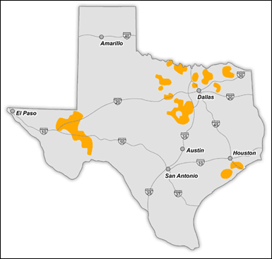 TNMP Coverage Map