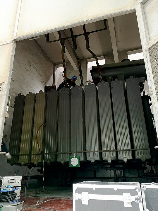 Transformer at a Transmission Substation