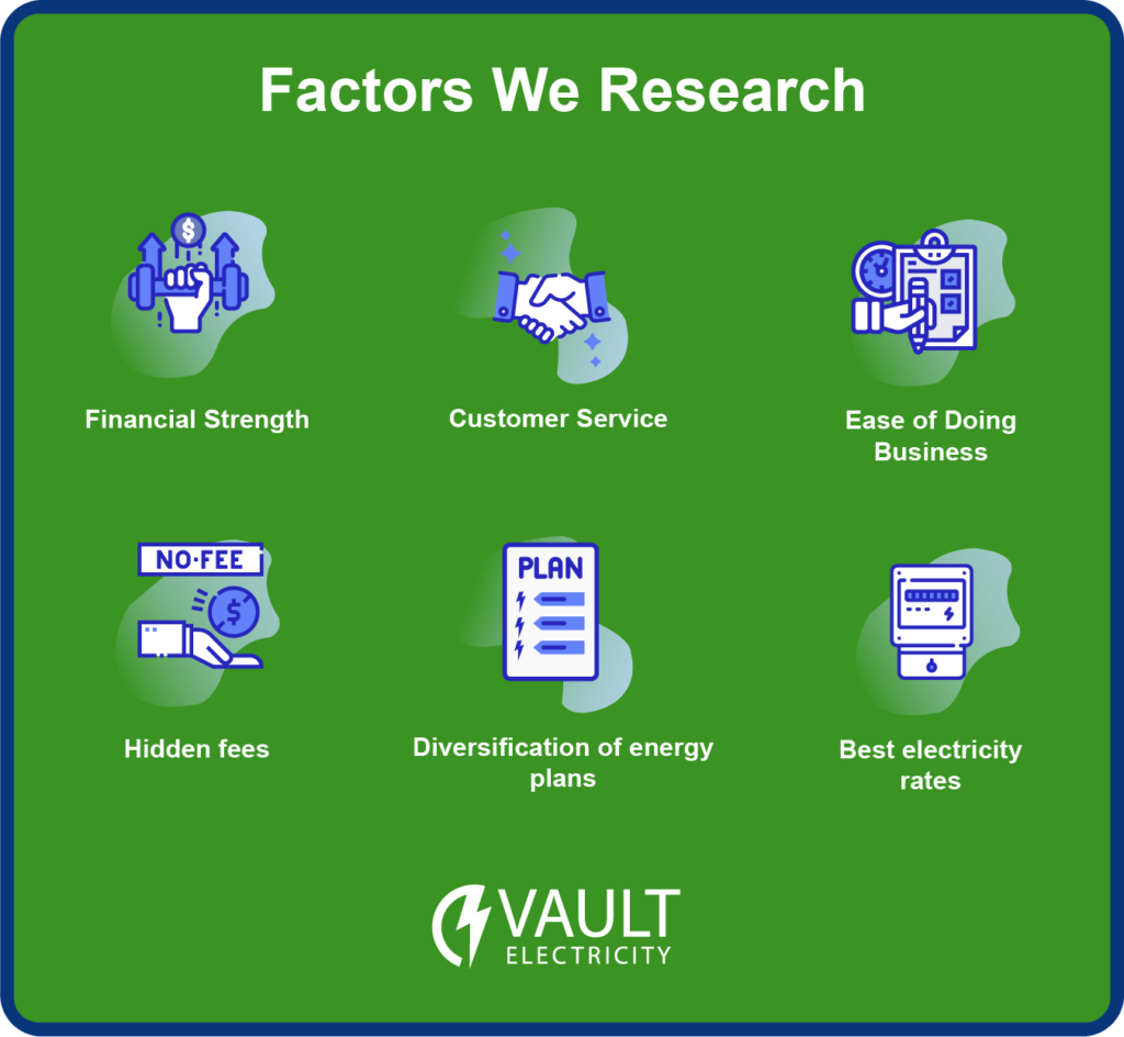 vault electricity factors we research